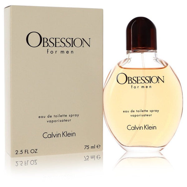 Obsession by Calvin Klein Eau De Toilette Spray 2.5 oz (Men)