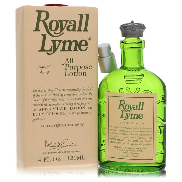 Royall Lyme by Royall Fragrances All Purpose Lotion / Cologne 4 oz (Men)