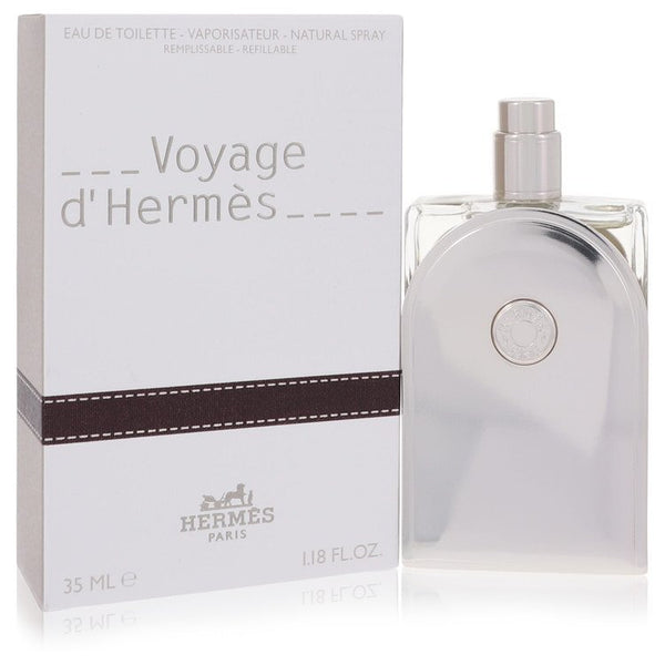Voyage D'Hermes by Hermes Eau De Toilette Spray Refillable (Unisex) 1.18 oz (Men)