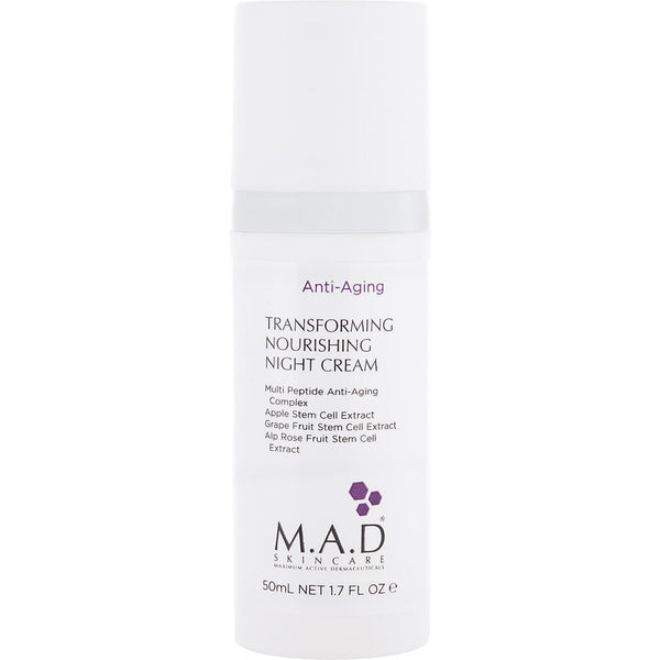 M.A.D. Skincare by M.A.D. Skincare (UNISEX) - Transforming Nourishing Night Cream --50ml/1.7oz