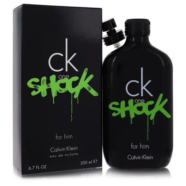 CK One Shock by Calvin Klein Eau De Toilette Spray 6.7 oz (Men)