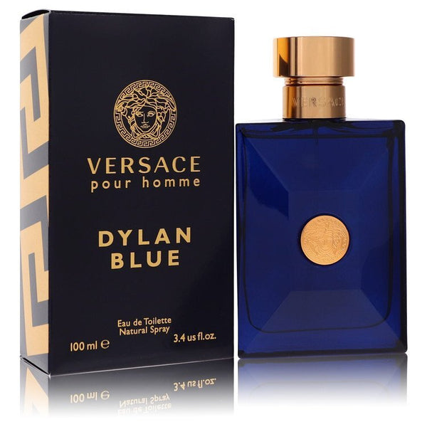Versace Pour Homme Dylan Blue by Versace Eau De Toilette Spray 3.4 oz (Men)