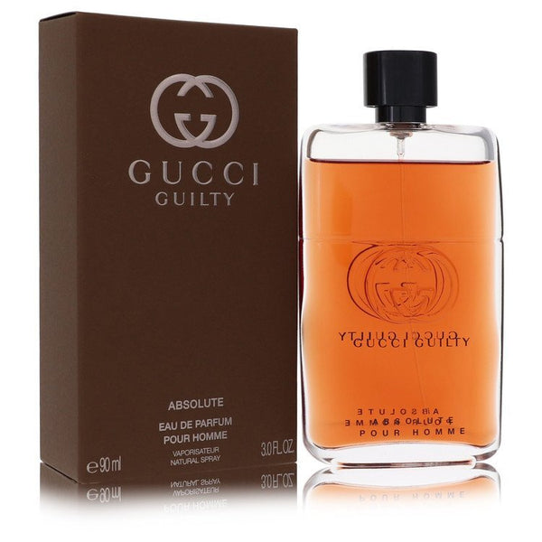 Gucci Guilty Absolute by Gucci Eau De Parfum Spray 3 oz (Men)