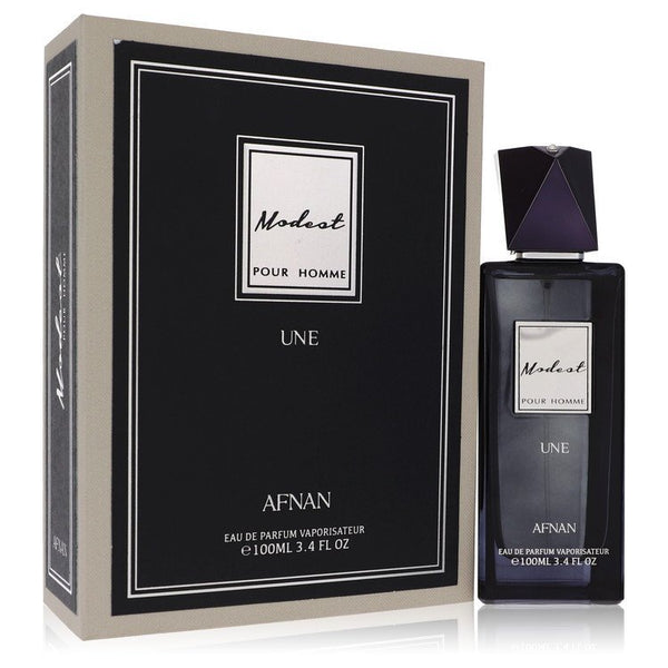 Modest Pour Homme Une by Afnan Eau De Parfum Spray 3.4 oz (Men)
