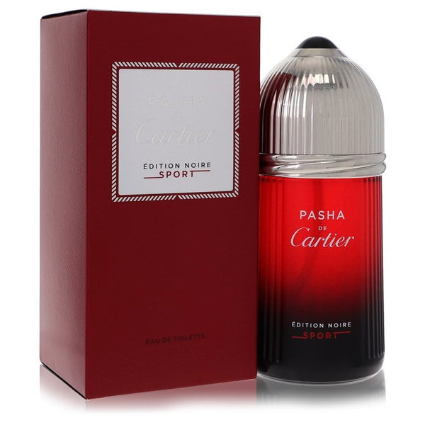 Pasha De Cartier Noire Sport by Cartier Eau De Toilette Spray 3.3 oz (Men)