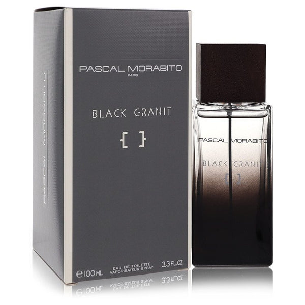Black Granit by Pascal Morabito Eau De Toilette Spray 3.3 oz (Men)