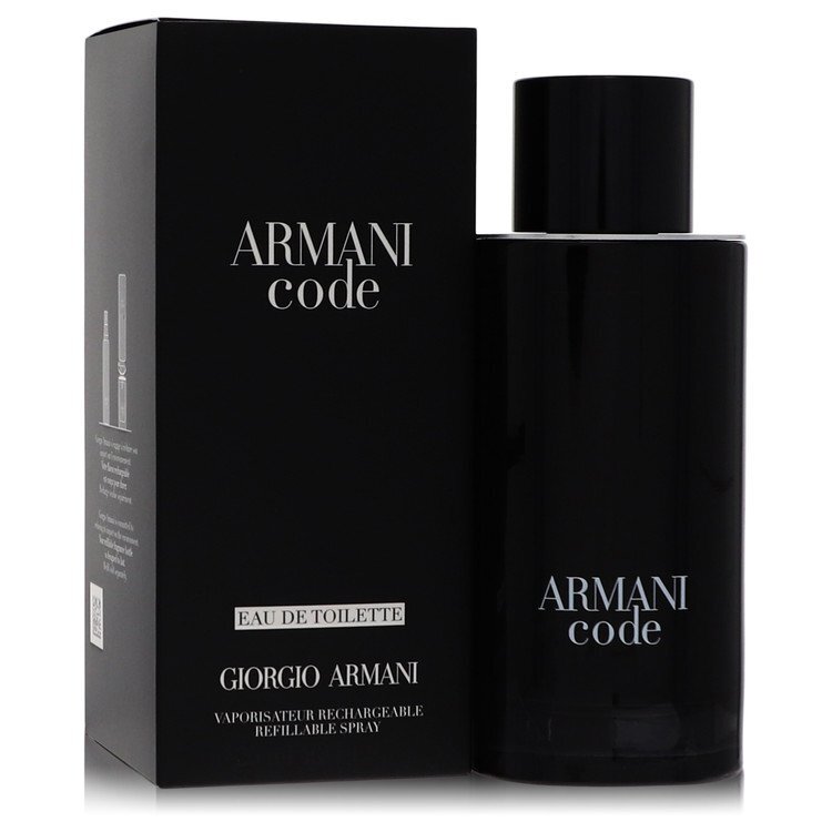 Armani Code by Giorgio Armani Eau De Toilette Spray Refillable 4.2 oz (Men)